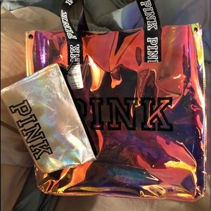 Pink tote new with tags